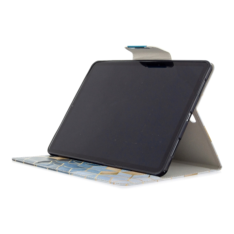 For iPad Pro 11 (2020) Colored Drawing Horizontal Flip PU Leather Tablet Case with Holder & Card Slots(Diamond) For iPad Pro 11 (2020) Colored Drawing Horizontal Flip PU Leather Tablet Case with Holder & Card Slots(Diamond)