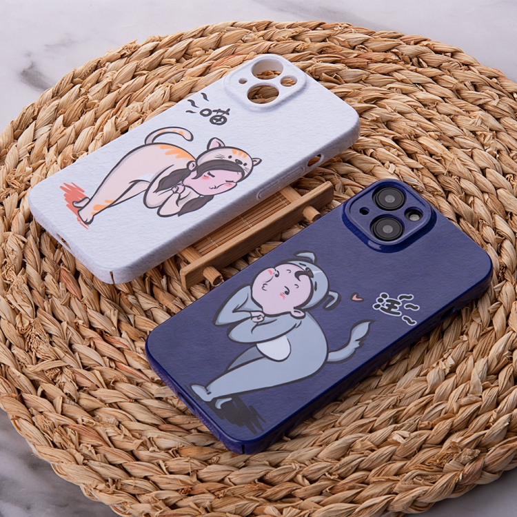 For iPhone 13 mini Cartoon Animal Sweethearts Style PC Protective Phone Case(Dog) For iPhone 13 mini Cartoon Animal Sweethearts Style PC Protective Phone Case(Dog)