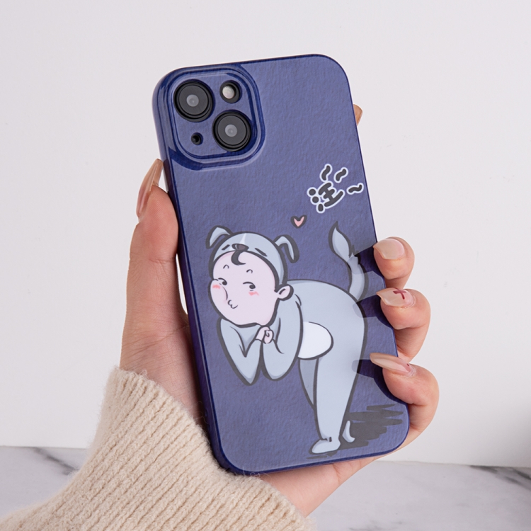 For iPhone 13 mini Cartoon Animal Sweethearts Style PC Protective Phone Case(Dog) For iPhone 13 mini Cartoon Animal Sweethearts Style PC Protective Phone Case(Dog)