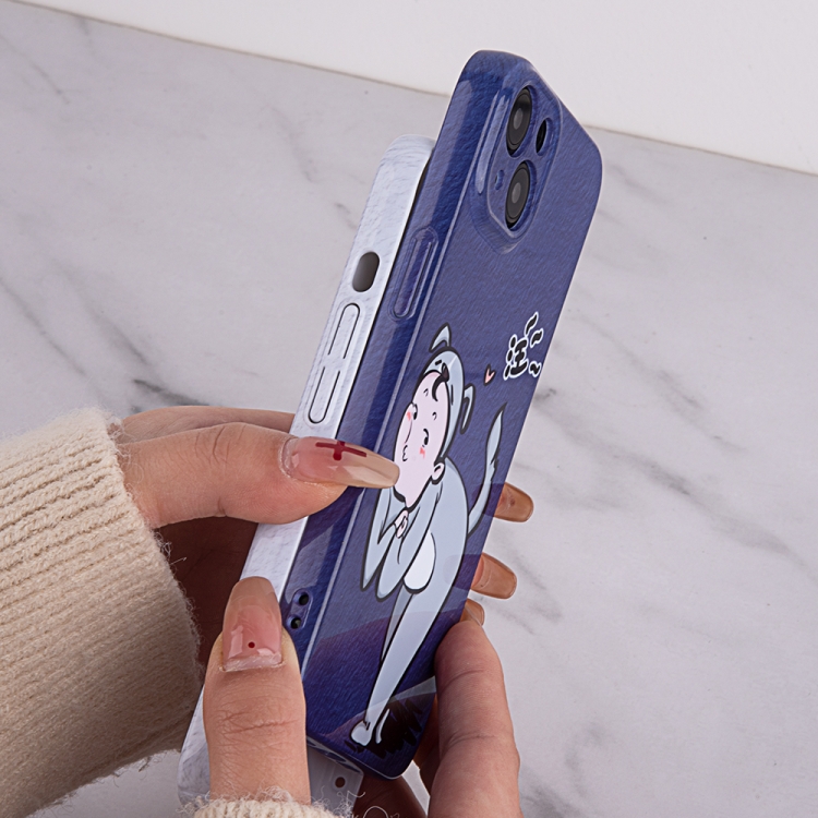 For iPhone 13 mini Cartoon Animal Sweethearts Style PC Protective Phone Case(Dog) For iPhone 13 mini Cartoon Animal Sweethearts Style PC Protective Phone Case(Dog)