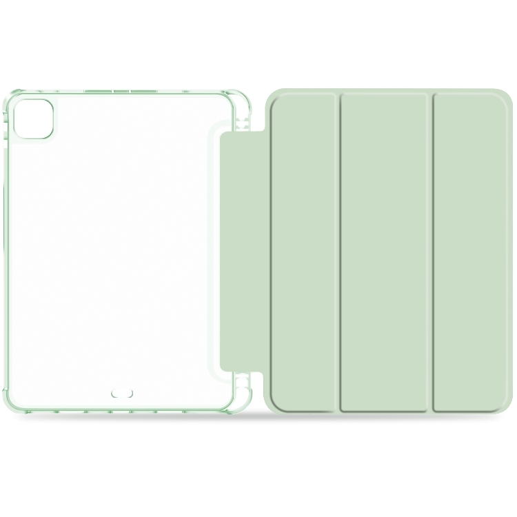 For iPad Pro 12.9 2022 / 2021 / 2020 3-fold Shockproof Smart Leather Tablet Case(Green) For iPad Pro 12.9 2022 / 2021 / 2020 3-fold Shockproof Smart Leather Tablet Case(Green)