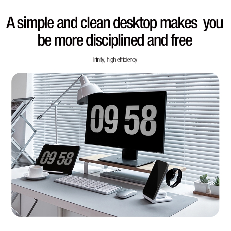 NILLKIN 3 in 1 Wireless Charger with Xiaomi S1 Pro Watch Charger, Plug Type:EU Plug(White) NILLKIN 3 in 1 Wireless Charger with Xiaomi S1 Pro Watch Charger, Plug Type:EU Plug(White)