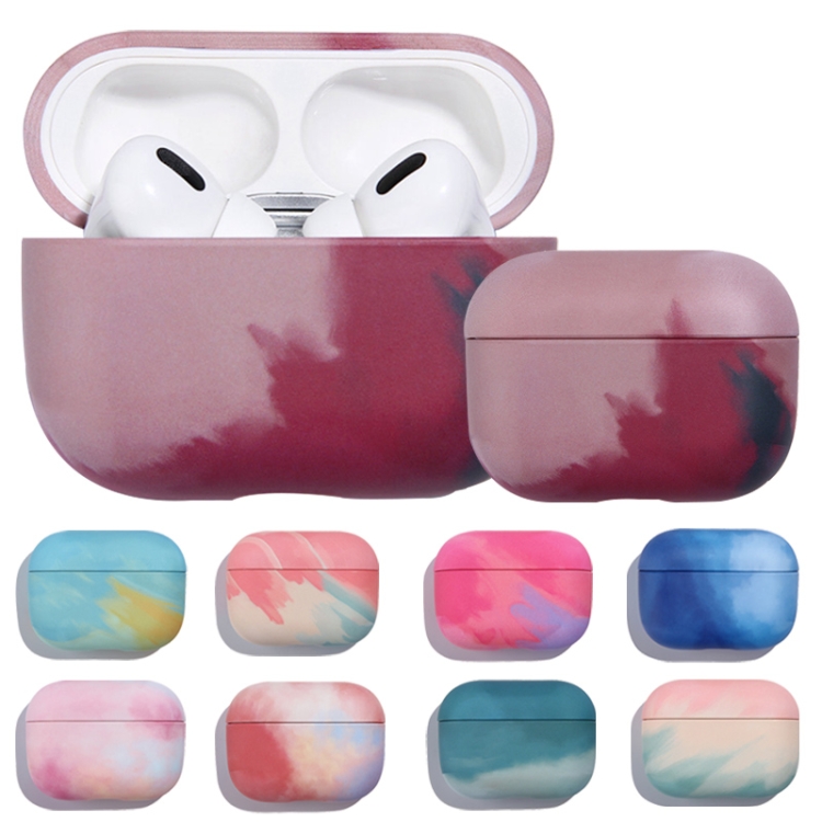 For AirPods Pro Ink Painting Water Sticker PC Earphone Case(Ink Yellow) For AirPods Pro Ink Painting Water Sticker PC Earphone Case(Ink Yellow)
