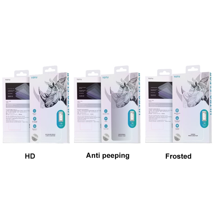 For iPhone 14 Plus/13 Pro Max TOTU AB-075 Privacy Protection Full Screen Tempered Film with Dust Chamber For iPhone 14 Plus/13 Pro Max TOTU AB-075 Privacy Protection Full Screen Tempered Film with Dust Chamber