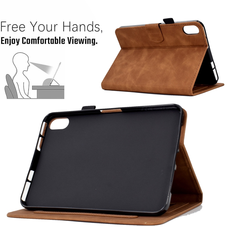 Peony Butterfly Embossed Leather Smart Tablet Case For iPad 10th Gen 10.9 2022(Brown) Peony Butterfly Embossed Leather Smart Tablet Case For iPad 10th Gen 10.9 2022(Brown)