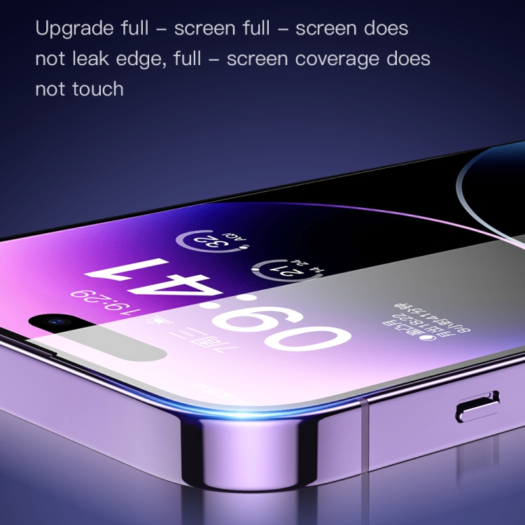 For iPhone 14/13 TOTU AB-075 Gaming Frosted Full Screen Tempered Film with Dust Removal Chamber For iPhone 14/13 TOTU AB-075 Gaming Frosted Full Screen Tempered Film with Dust Removal Chamber