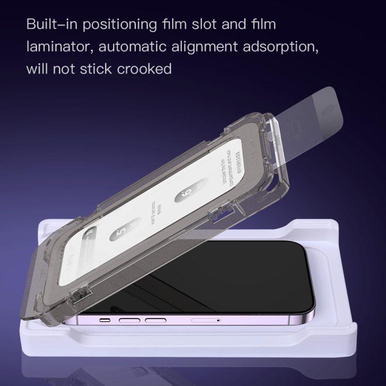 For iPhone 14/13 TOTU AB-075 Gaming Frosted Full Screen Tempered Film with Dust Removal Chamber For iPhone 14/13 TOTU AB-075 Gaming Frosted Full Screen Tempered Film with Dust Removal Chamber