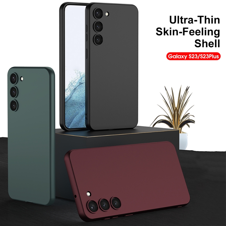 For Samsung Galaxy S23+ 5G GKK Ultra-thin Skin Feel Phone Case(Forest Green) For Samsung Galaxy S23+ 5G GKK Ultra-thin Skin Feel Phone Case(Forest Green)