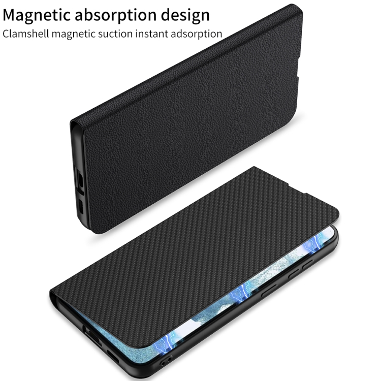 For Samsung Galaxy S23+ 5G GKK Magnetic Shockproof PU Phone Case(Green) For Samsung Galaxy S23+ 5G GKK Magnetic Shockproof PU Phone Case(Green)