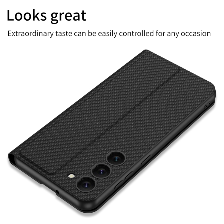 For Samsung Galaxy S23+ 5G GKK Magnetic Shockproof PU Phone Case(Green) For Samsung Galaxy S23+ 5G GKK Magnetic Shockproof PU Phone Case(Green)