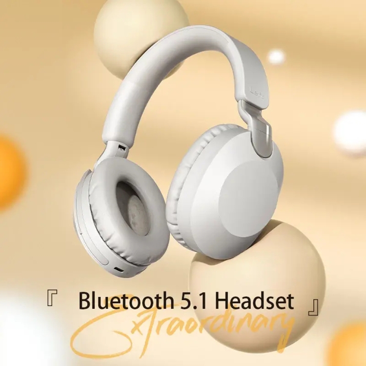 B2 Wireless Bluetooth 5.1 Foldable Noise Reduction Headset(White) B2 Wireless Bluetooth 5.1 Foldable Noise Reduction Headset(White)