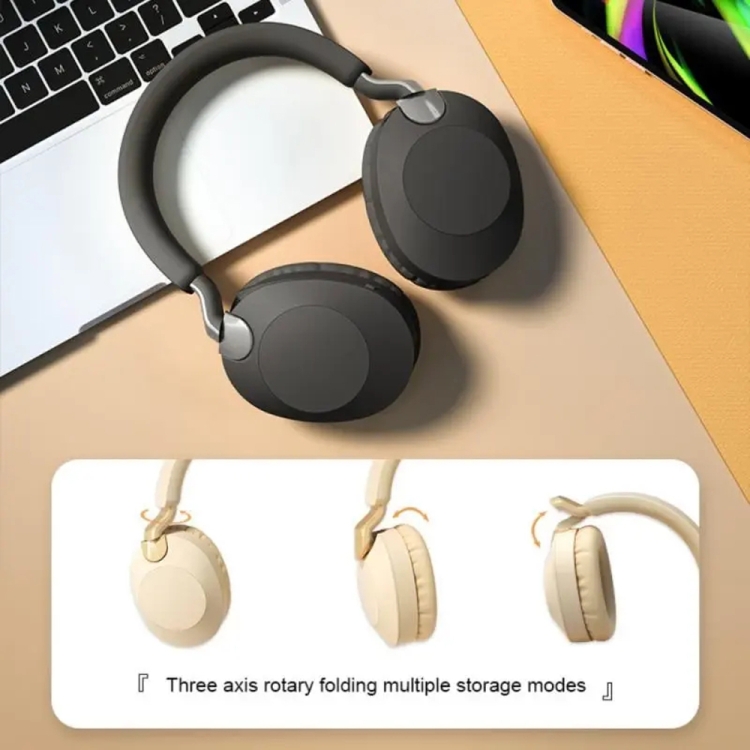 B2 Wireless Bluetooth 5.1 Foldable Noise Reduction Headset(White) B2 Wireless Bluetooth 5.1 Foldable Noise Reduction Headset(White)