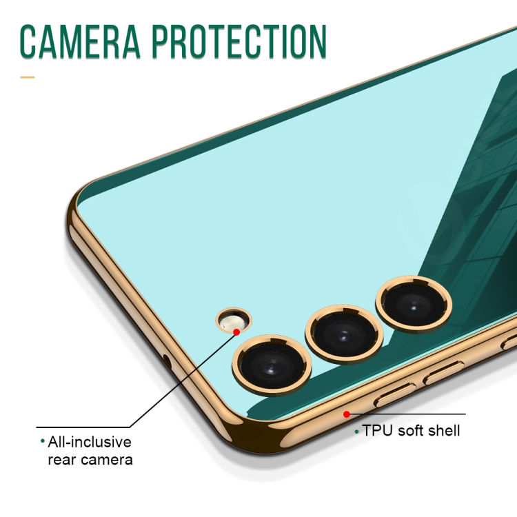 For Samsung Galaxy S23 5G GKK Electroplating TPU Full Coverage Phone Case(White) For Samsung Galaxy S23 5G GKK Electroplating TPU Full Coverage Phone Case(White)