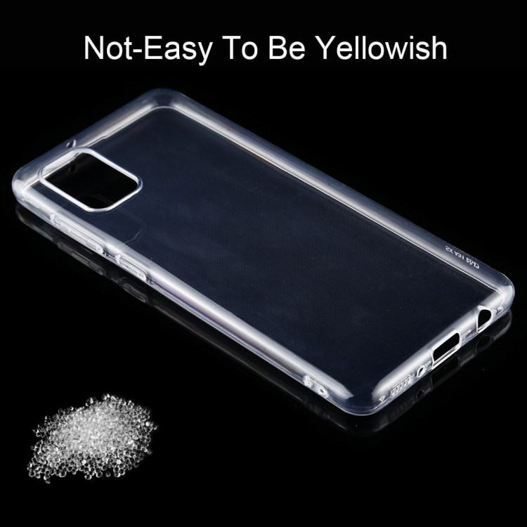 For Galaxy A31 0.5mm Ultra-Thin Transparent TPU Protective Case For Galaxy A31 0.5mm Ultra-Thin Transparent TPU Protective Case