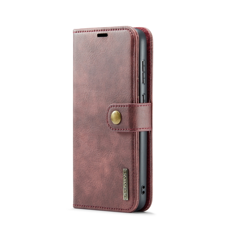 For Samsung Galaxy S23+ 5G DG.MING Crazy Horse Texture Detachable Magnetic Leather Case(Red) For Samsung Galaxy S23+ 5G DG.MING Crazy Horse Texture Detachable Magnetic Leather Case(Red)