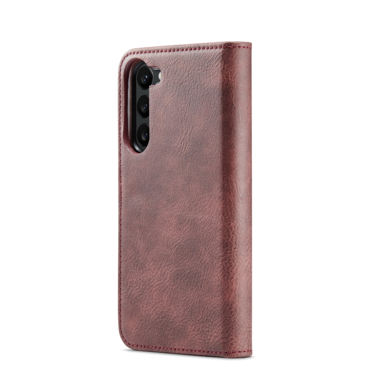 For Samsung Galaxy S23+ 5G DG.MING Crazy Horse Texture Detachable Magnetic Leather Case(Red) For Samsung Galaxy S23+ 5G DG.MING Crazy Horse Texture Detachable Magnetic Leather Case(Red)