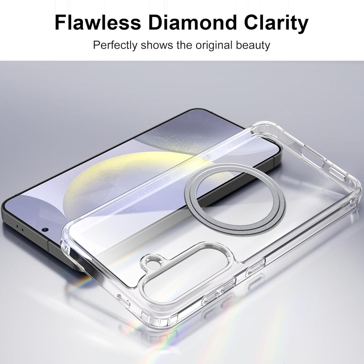 For Samsung Galaxy S24+ 5G Transparent Frosted MagSafe Phone Case For Samsung Galaxy S24+ 5G Transparent Frosted MagSafe Phone Case