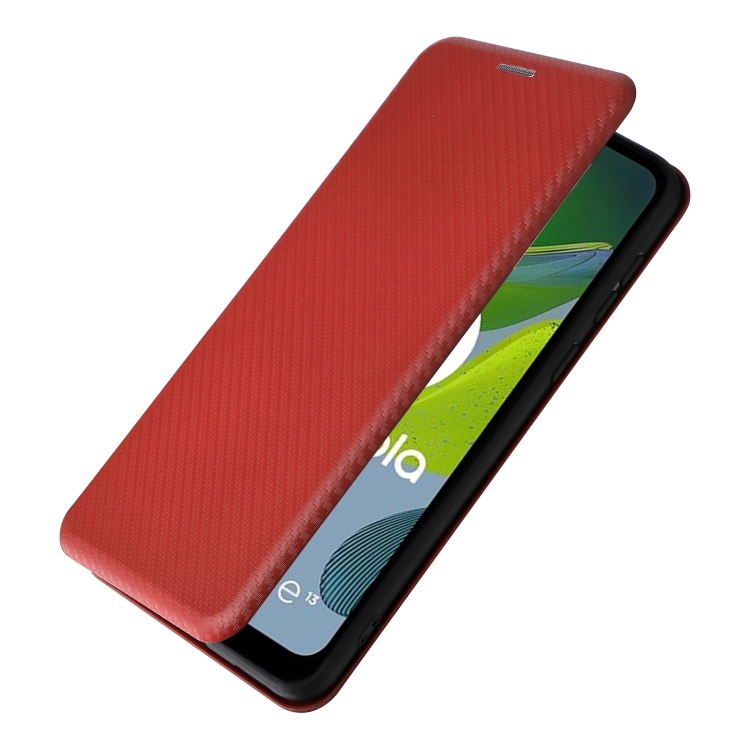  Funda para Motorola Moto E13 4G, cuero de grano de madera con  tarjetero y ventana, tapa magnética para Motorola Moto E13 4G (6.5  pulgadas), color azul : Celulares y Accesorios