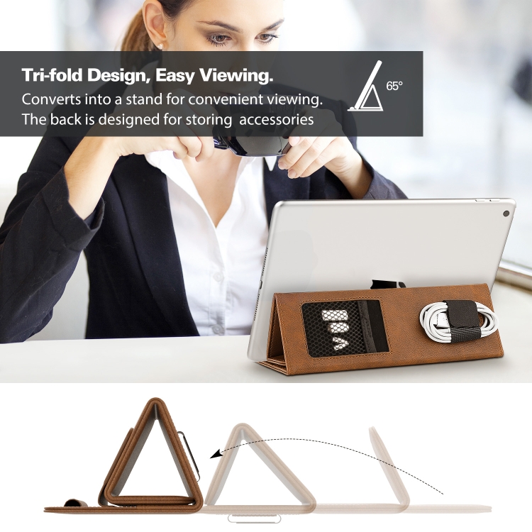 3-fold Stand Magnetic Tablet Sleeve Case Liner Bag For iPad 9.7 / 10.2 / 10.5 / 10.9 / 11 inch(Black) 3-fold Stand Magnetic Tablet Sleeve Case Liner Bag For iPad 9.7 / 10.2 / 10.5 / 10.9 / 11 inch(Black)
