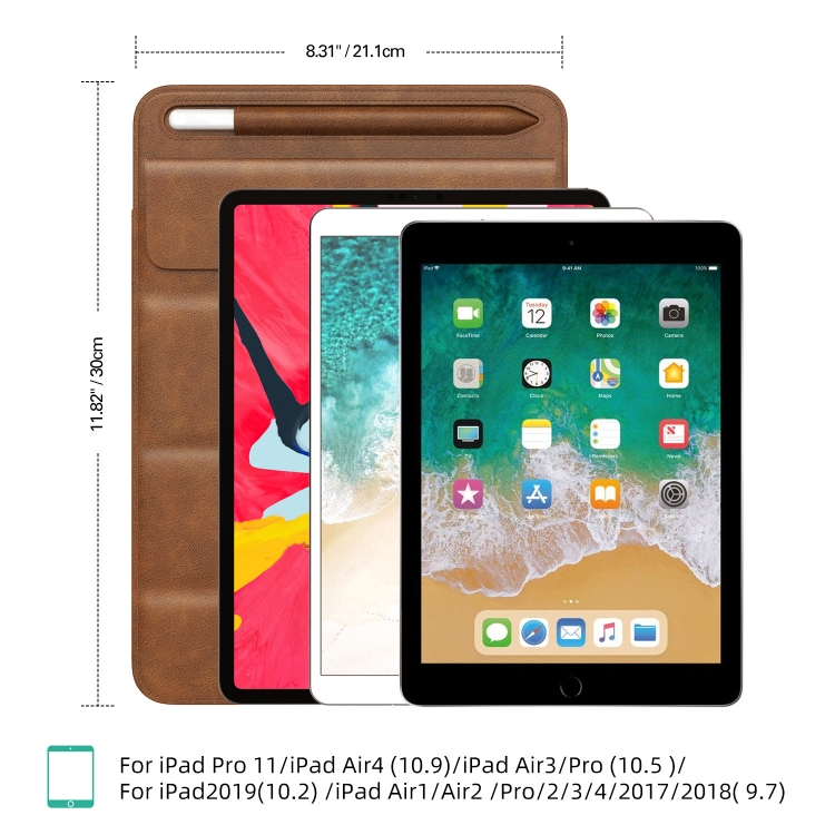 3-fold Stand Magnetic Tablet Sleeve Case Liner Bag For iPad 9.7 / 10.2 / 10.5 / 10.9 / 11 inch(Black) 3-fold Stand Magnetic Tablet Sleeve Case Liner Bag For iPad 9.7 / 10.2 / 10.5 / 10.9 / 11 inch(Black)