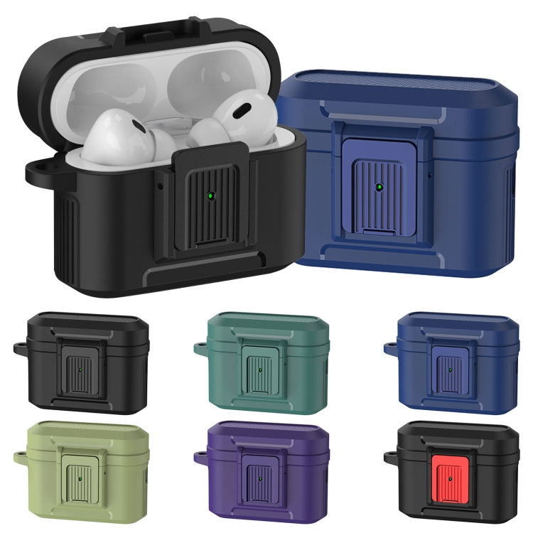 For AirPods Pro 2 Earphone TPU + PC Protective Case(Blue) For AirPods Pro 2 Earphone TPU + PC Protective Case(Blue)