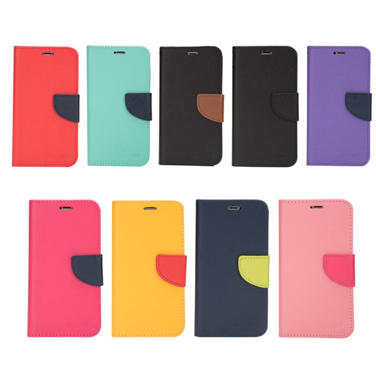 For Samsung Galaxy S21 5G Mercury Contrast Color Splicing Leather Phone Case(Black) For Samsung Galaxy S21 5G Mercury Contrast Color Splicing Leather Phone Case(Black)