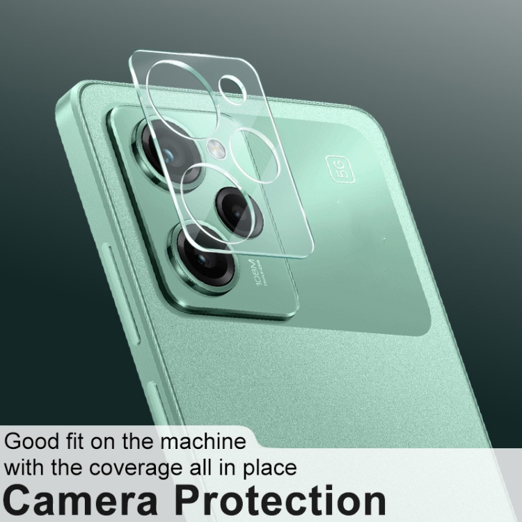 Pour Xiaomi Redmi Note 12 Pro Speed / Poco X5 Pro 5G Speed imak Objectif de  caméra arrière intégré Film en verre trempé