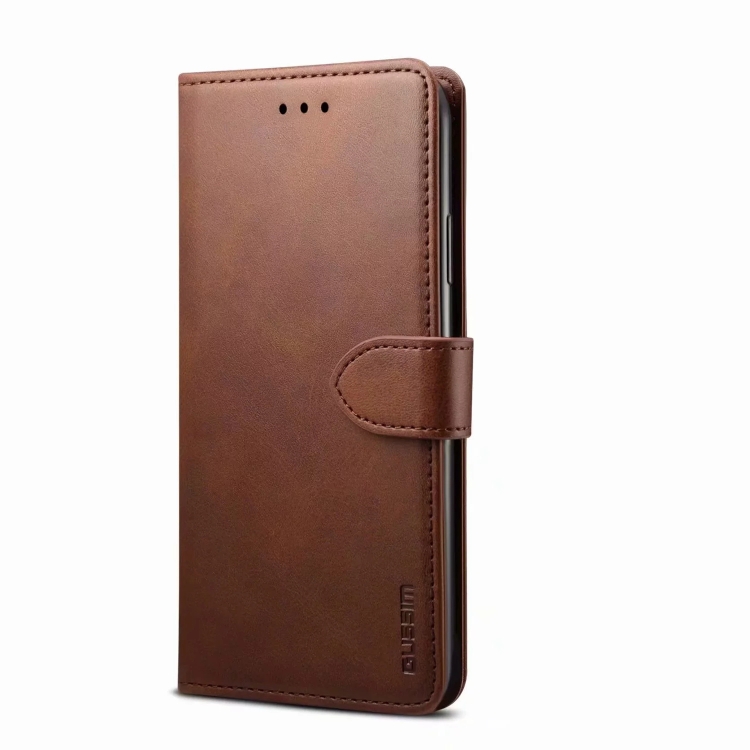 For Huawei Honor 9X GUSSIM Business Style Horizontal Flip Leather