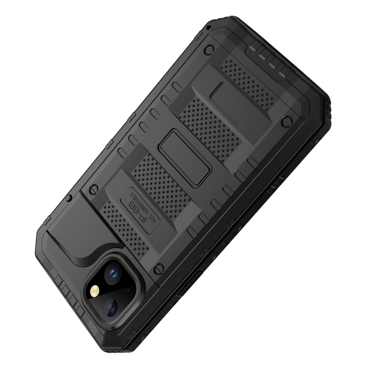 For iPhone 14 Plus RedPepper Wolf 360 Full Body Rugged Life Waterproof Phone Case(Black) For iPhone 14 Plus RedPepper Wolf 360 Full Body Rugged Life Waterproof Phone Case(Black)