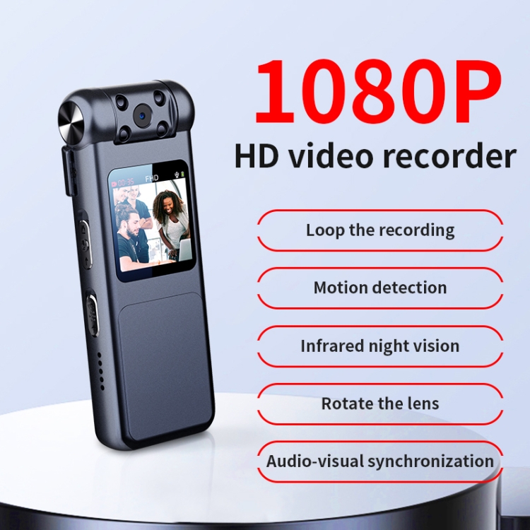 JNN V18 1080P HD-Videorecorder mit Infrarotlichtfüllung, Kapazität