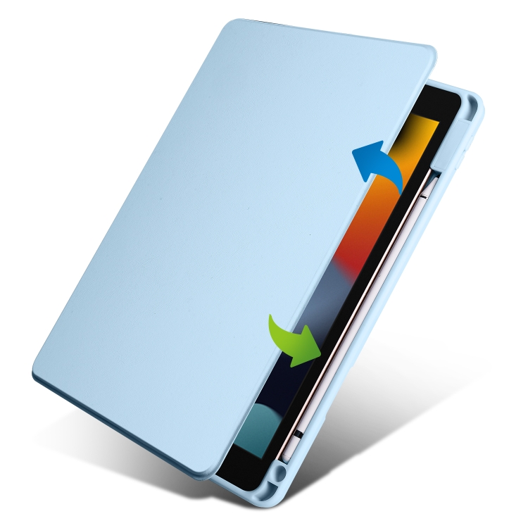 For iPad 10.2 2022 / 2021 / 2020 / 2019 Acrylic 360 Degree Rotation Holder Tablet Leather Case(Ice Blue) For iPad 10.2 2022 / 2021 / 2020 / 2019 Acrylic 360 Degree Rotation Holder Tablet Leather Case(Ice Blue)