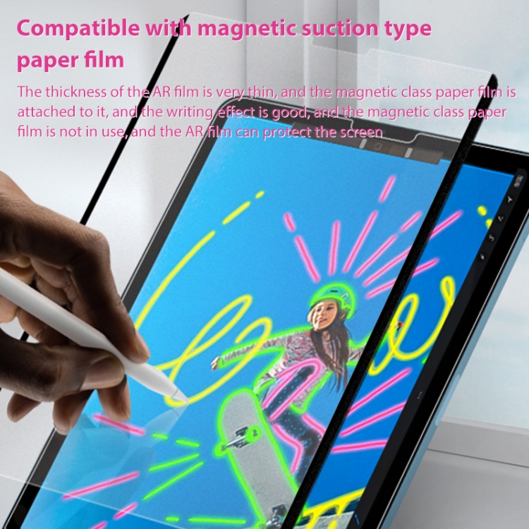 For iPad 9.7 2018 / 2017 / Air / Air 2 AR Transparency Enhancement Tablet Film For iPad 9.7 2018 / 2017 / Air / Air 2 AR Transparency Enhancement Tablet Film