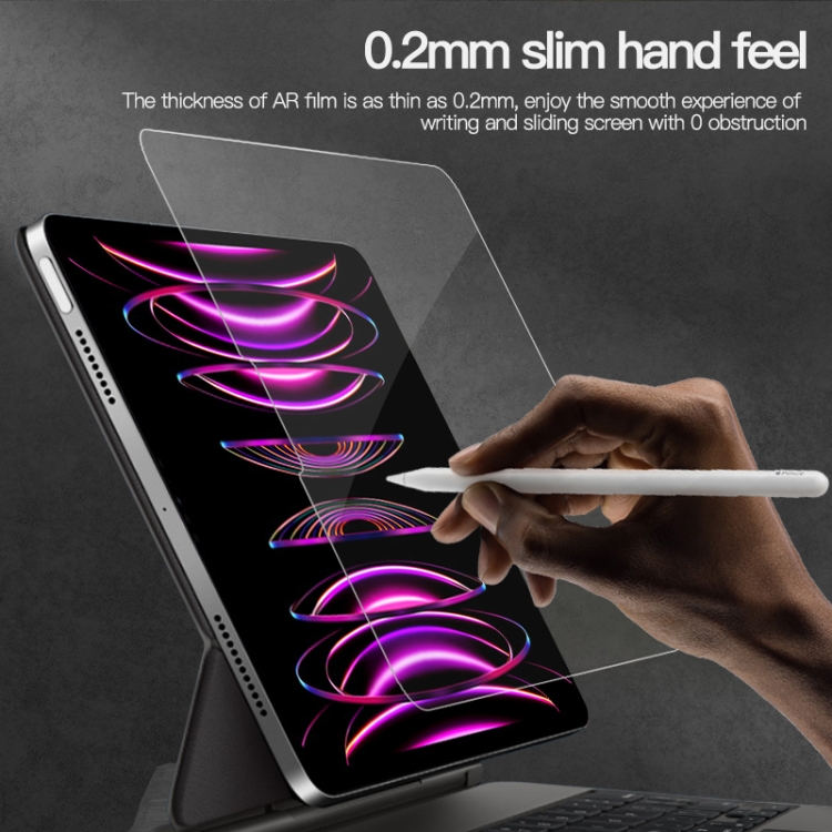 For iPad Pro 12.9 2022 / 2021 / 2020 / 2018 AR Transparency Enhancement Tablet Film For iPad Pro 12.9 2022 / 2021 / 2020 / 2018 AR Transparency Enhancement Tablet Film