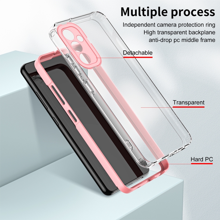 Custodia Magnetica Con Anello Per Honor 200 Smart, Cover Traslucida Opaca Antiurto, Hard PC + Bumper TPU, Ultra Sottile, Protezione Totale, Nero