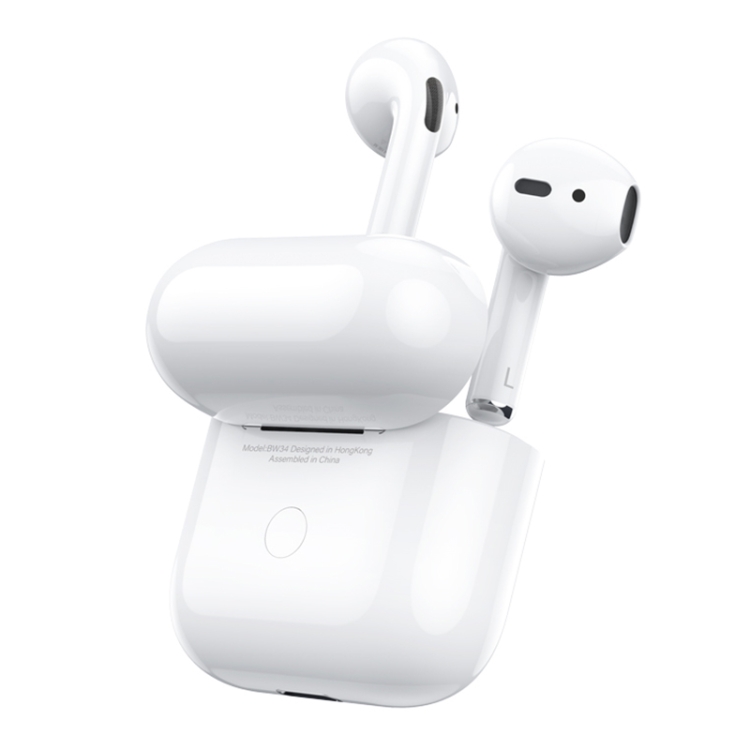 Borofone BW34 TWS True Wireless Bluetooth Earphone(White)