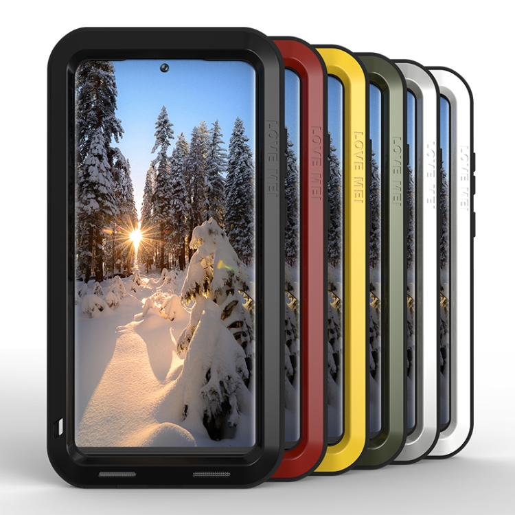 For Samsung Galaxy S23 Ultra 5G LOVE MEI Metal Shockproof Life Waterproof Dustproof Phone Case(Black) For Samsung Galaxy S23 Ultra 5G LOVE MEI Metal Shockproof Life Waterproof Dustproof Phone Case(Black)