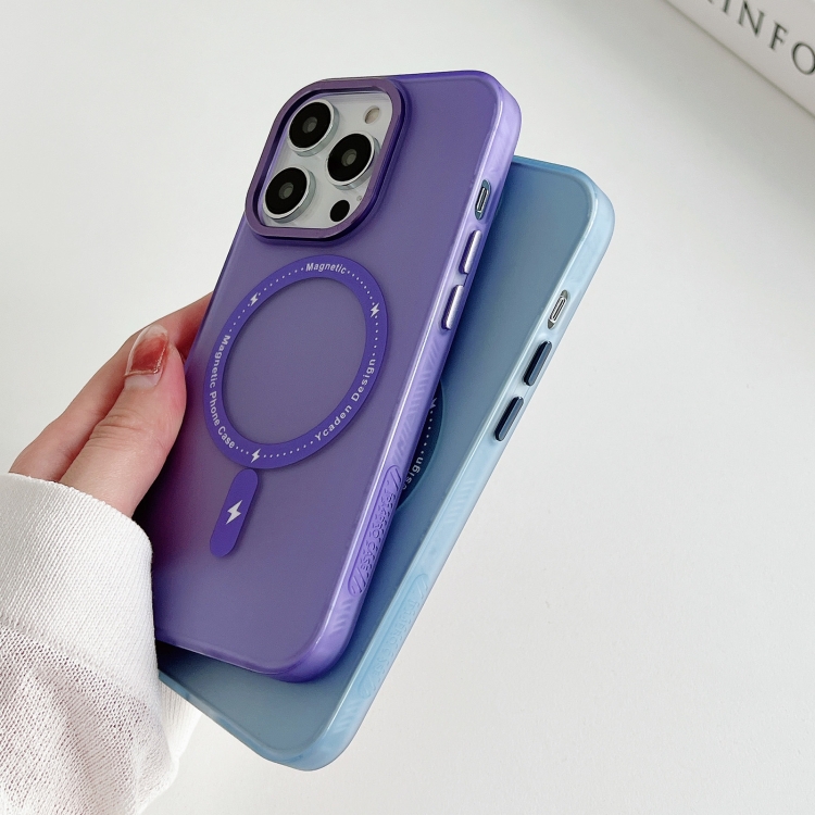 For iPhone 14 Plus Colorful Series TPU+PC Magsafe Magnetic Phone Case(Purple) For iPhone 14 Plus Colorful Series TPU+PC Magsafe Magnetic Phone Case(Purple)