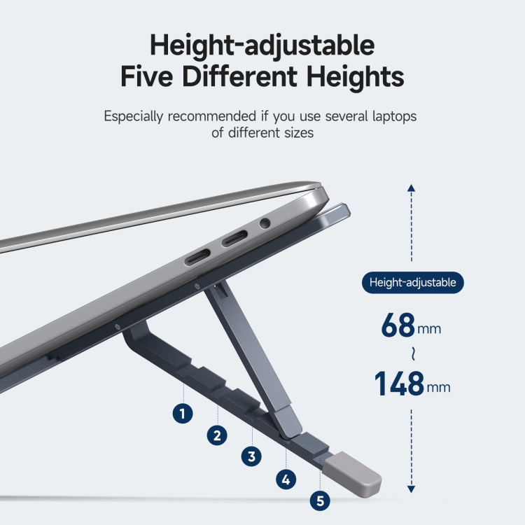 DUX DUCIS Foldable X-shaped Aluminum Laptop Stand(Lead Color) DUX DUCIS Foldable X-shaped Aluminum Laptop Stand(Lead Color)