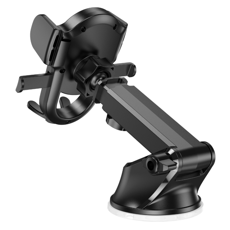 hoco H5 One-button Center Console Car Holder(Black) hoco H5 One-button Center Console Car Holder(Black)