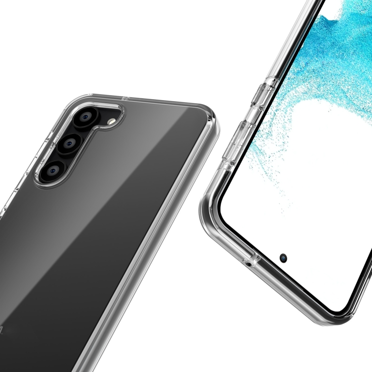 For Samsung Galaxy S23 5G Two-color High-transparency TPU+TPE Phone Case(Transparent Black) For Samsung Galaxy S23 5G Two-color High-transparency TPU+TPE Phone Case(Transparent Black)
