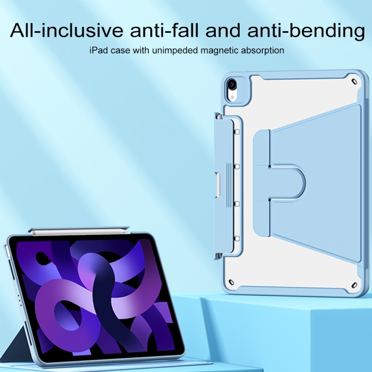 Detachable Rotating Leather Tablet Case For iPad 10.2 2021 / 2020 / 2019(Black) Detachable Rotating Leather Tablet Case For iPad 10.2 2021 / 2020 / 2019(Black)