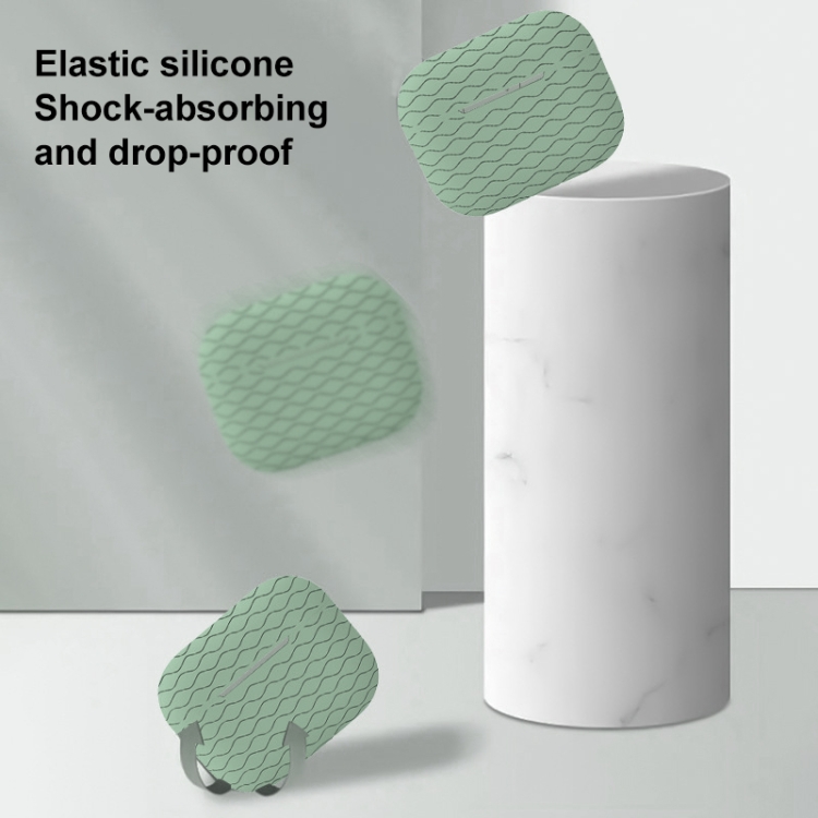 For AirPods Pro 2 Wave Pattern Silicone Earphone Case(Dark Green) For AirPods Pro 2 Wave Pattern Silicone Earphone Case(Dark Green)