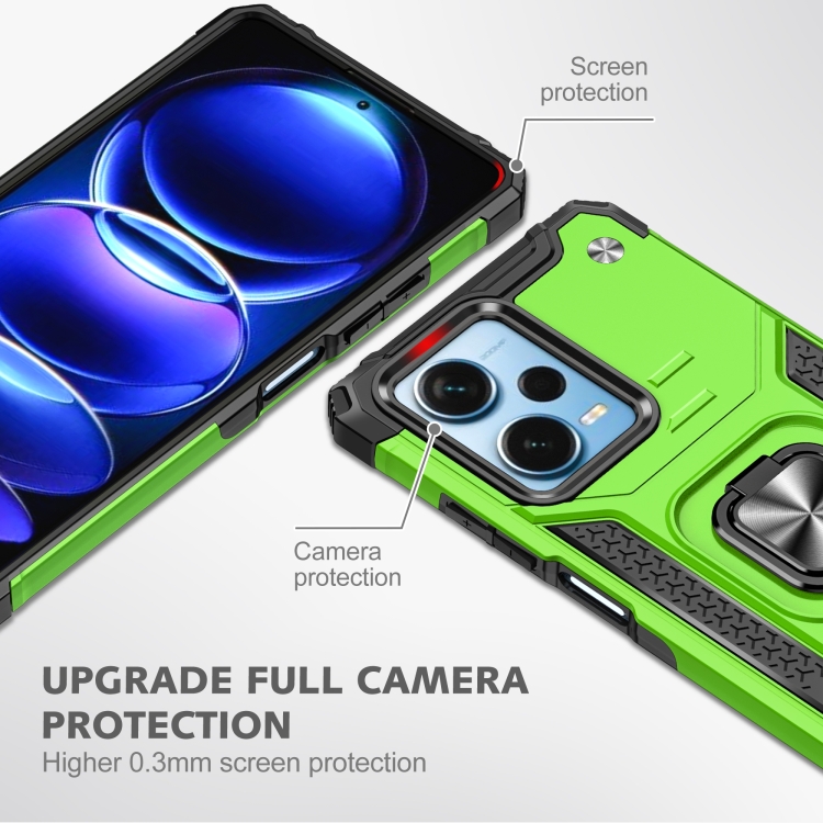 Case Armadura Para Xiaomi Redmi Note 12 Pro 4g + Vidrio