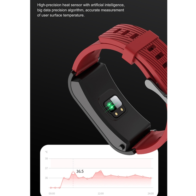 H21 1,14 pouces Steel Band Earphone Amovible Smart Watch Support Mesure de la température / Appel Bluetooth / Commande vocale (Argent) - B4