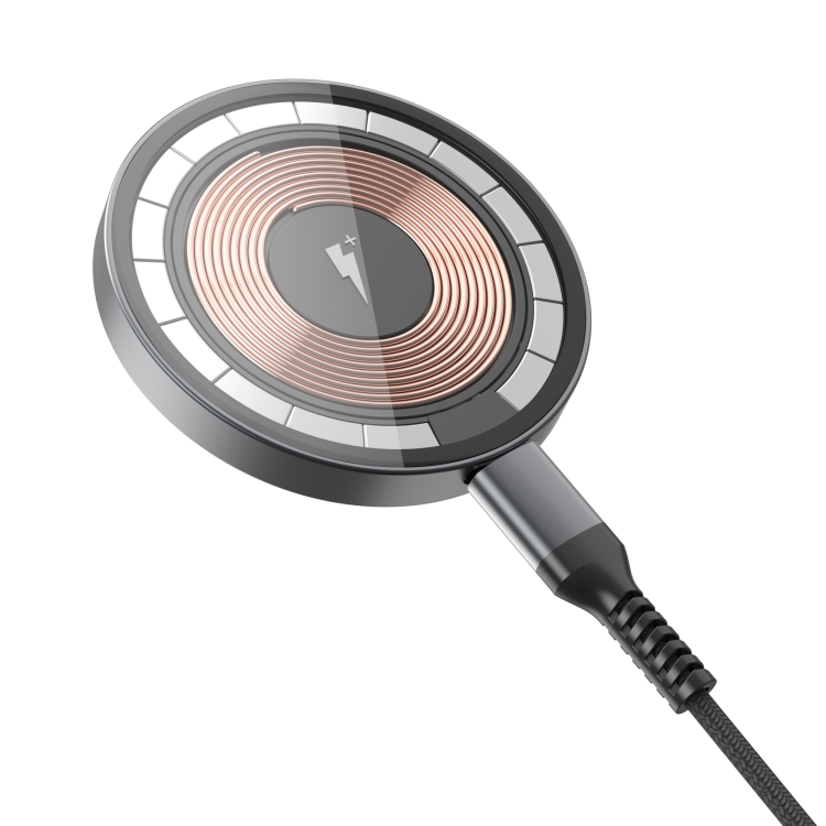 WIWU M17 15W Transparent Magnetic Wireless Charger WIWU M17 15W Transparent Magnetic Wireless Charger