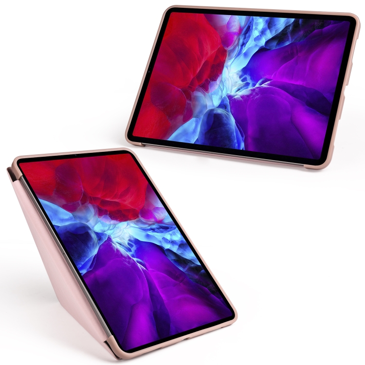 For iPad Pro 11 (2020) Multi-folding Horizontal Flip PU Leather + Shockproof Honeycomb TPU Tablet Case with Holder(Rose Gold) For iPad Pro 11 (2020) Multi-folding Horizontal Flip PU Leather + Shockproof Honeycomb TPU Tablet Case with Holder(Rose Gold)