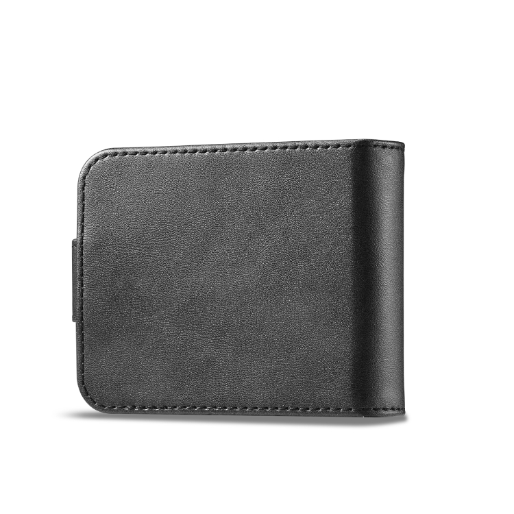For Samsung Galaxy Z Flip5 5G LC.IMEEKE Calf Texture Leather Phone Case(Black) For Samsung Galaxy Z Flip5 5G LC.IMEEKE Calf Texture Leather Phone Case(Black)
