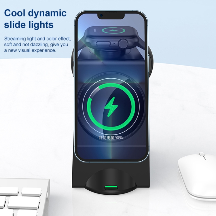 WT-158 MagSafe Magnetic Multi in One Wireless Charger WT-158 MagSafe Magnetic Multi in One Wireless Charger