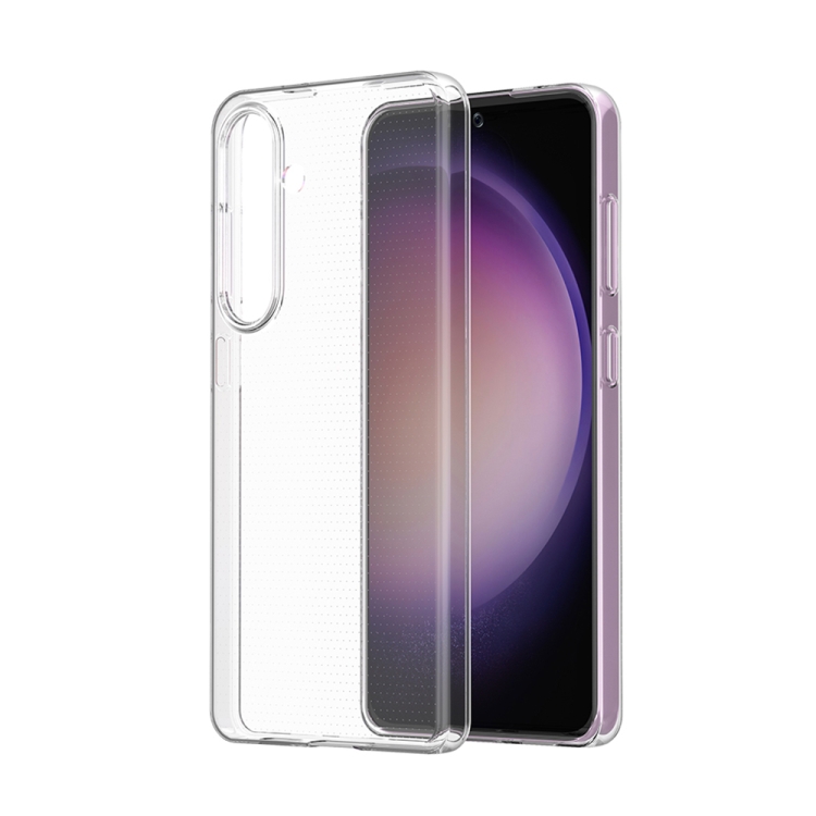 For Samsung Galaxy S24 5G Waterproof Texture TPU Phone Case(Transparent) For Samsung Galaxy S24 5G Waterproof Texture TPU Phone Case(Transparent)