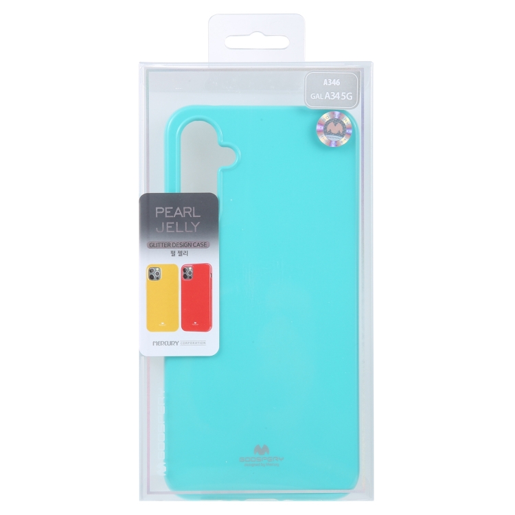 Samsung A34 5G plastic case, blue-green